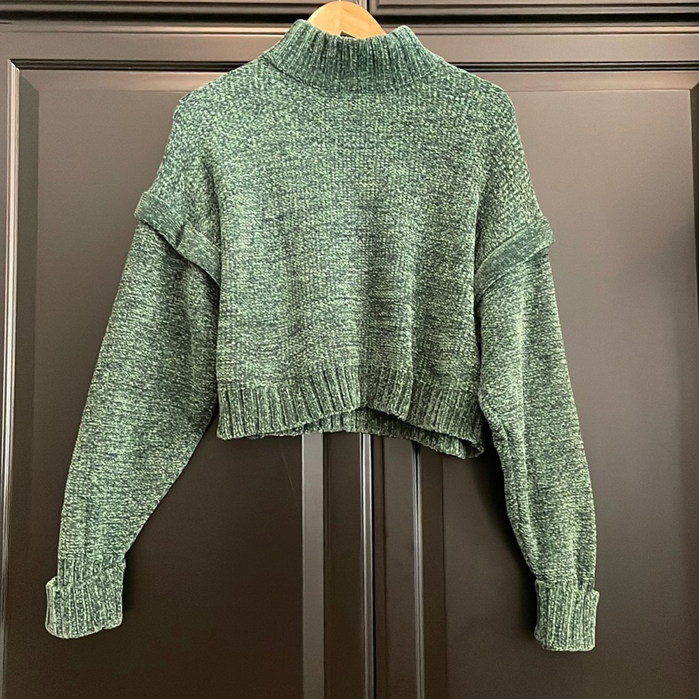 Cropped urban outfitters sweater